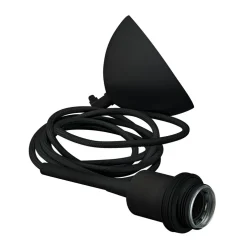 Gloria Suspension E27, Black Texture
