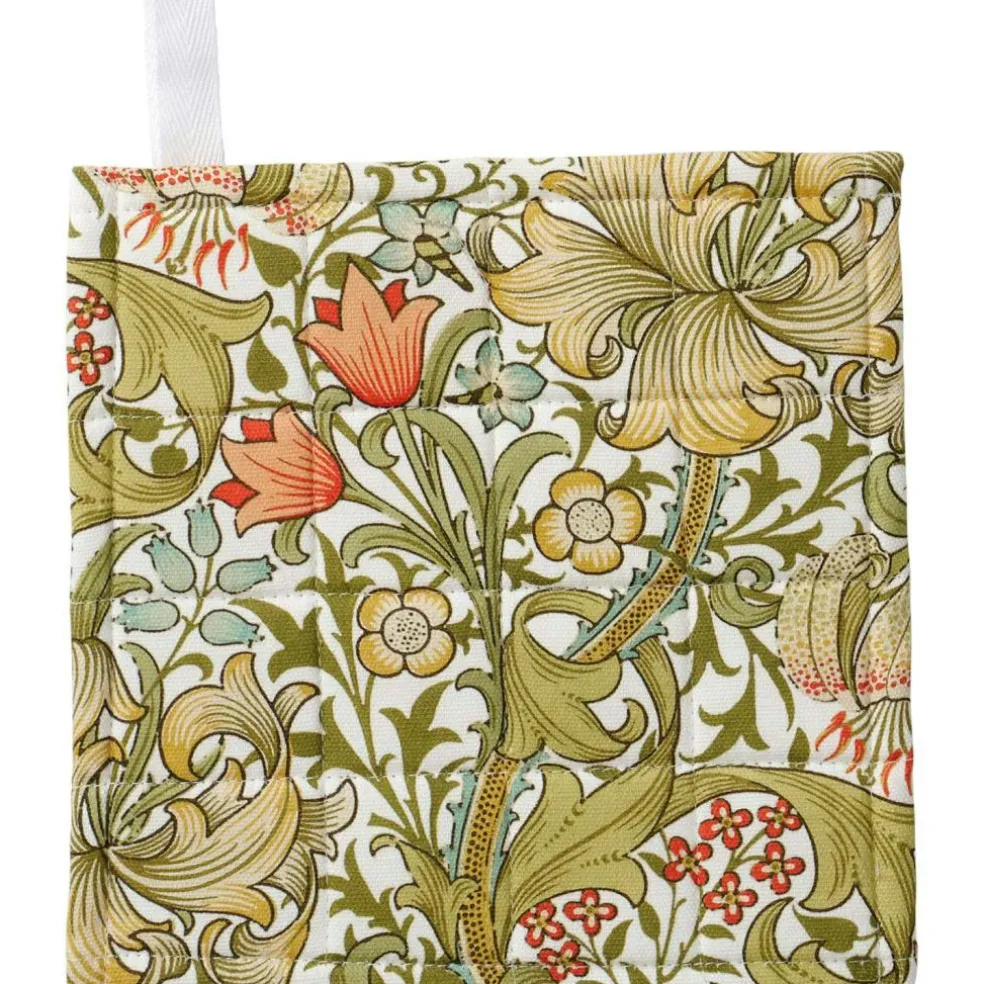 Golden Lily Pot Holder