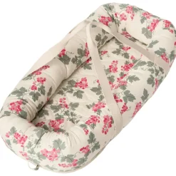 Grapes Pink Quilted Baby Nest