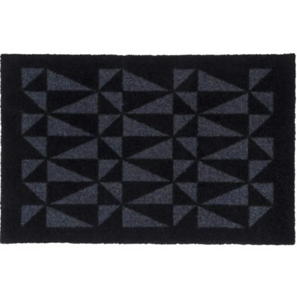 Graphic Doormat 40x60cm, Black/Grey