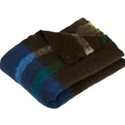 Graphic Throw Throw 140x200 cm, Brown/Multi