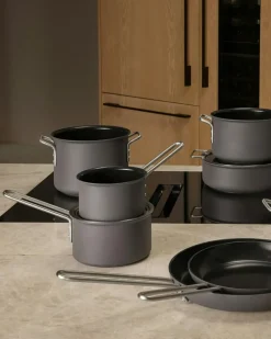 Grey Line Frying Pan Grey, 28 cm