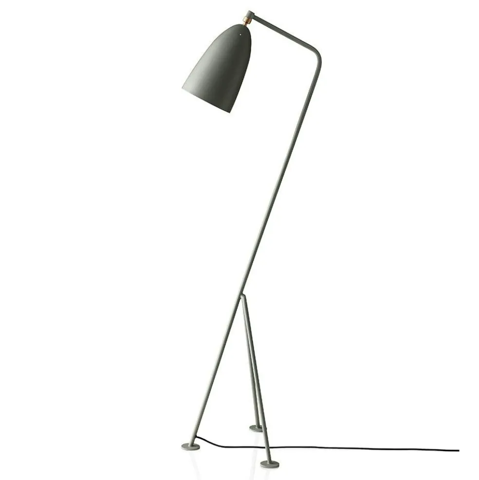 Gräshoppa Floor Lamp, Jet Black