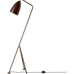 Gräshoppa Floor Lamp, Jet Black