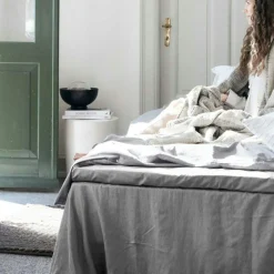 Gunhild Bed Skirt 280x280 cm, Rock