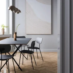 Habit Chair, Grey / Black