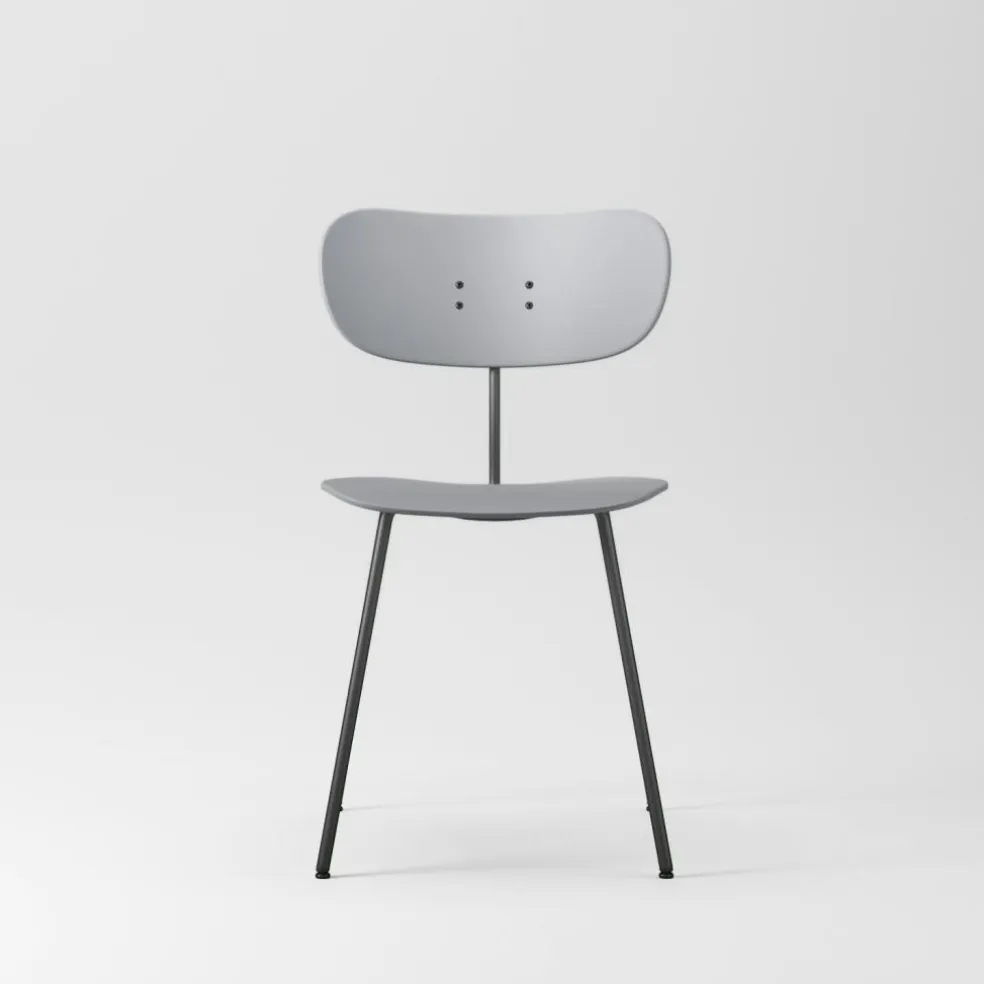 Habit Chair, Grey / Black