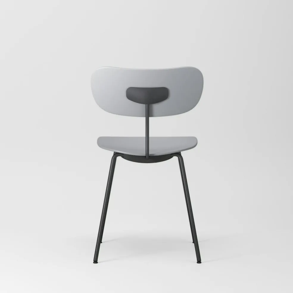 Habit Chair, Grey / Black