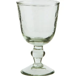 Hammered Wine Glass