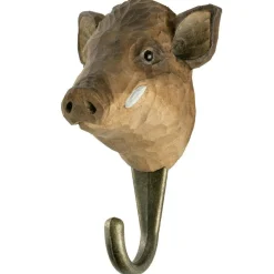 Hand-carved Hook, Red Deer