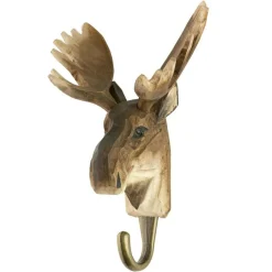 Hand-carved Hook, Red Deer