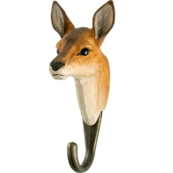 Hand-carved Hook, Red Deer