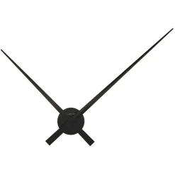 Hands Large Wall Clock, Black