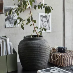 HDHafa Pot Grey Brown, 31,5 cm