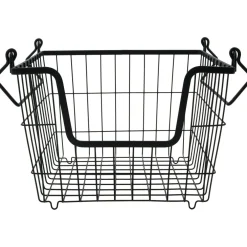HDTaw Basket 26x26x20 cm, Matte Black