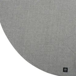 Hedvig Table Cloth Treated 160 cm Round Chambray, Dark Grey