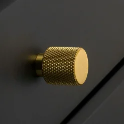 Helix Knob, Brass