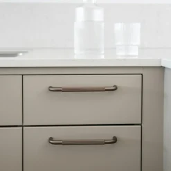 Helix Stripe Handle 160, Brass