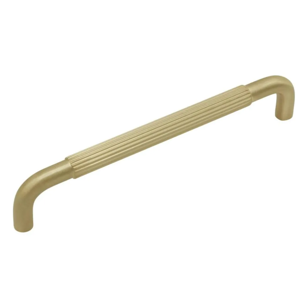 Helix Stripe Handle 160, Brass