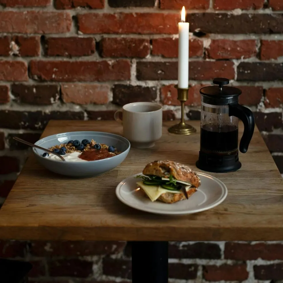 Höganäs Keramik Daga Deep Plate 19 cm, Sand