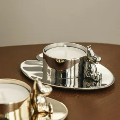 Hilke X Moomin No.3 Tealight Holder, Nickel Plated