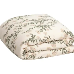 Honeysuckle Muslin Duvet Cover, 220x220 cm