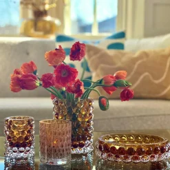 Hurricane Boule Candle Holder 18 cm, Clear