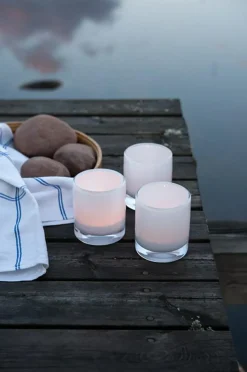 Hurricane Candle Holder 9 cm, Gold