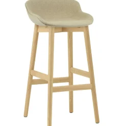 Hyg Bar Stool 75 cm, Dark Grey / Oak