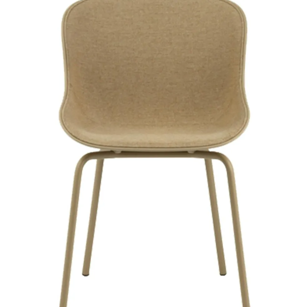 Hyg Chair, Upholstered Front, Sand / Sand