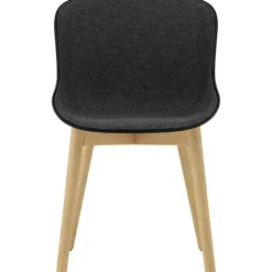 Hyg Chair, Upholstered Front, Sand / Oak