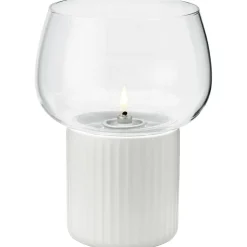 Hygge Hurricane Oil Lamp, White
