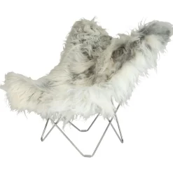 Iceland Mariposa BF Chair, Wild Grey/Chrome