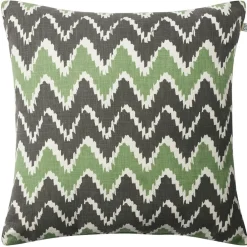 Ikat Bangalore Outdoor Cushion 50x50 cm, Beige/Shitake