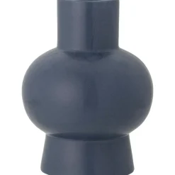 Iko Vase Stoneware 19 cm, Blue