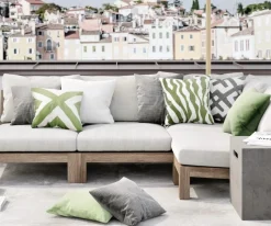 Impal Cushion Outdoor 50x50 cm, Beige / Off-white