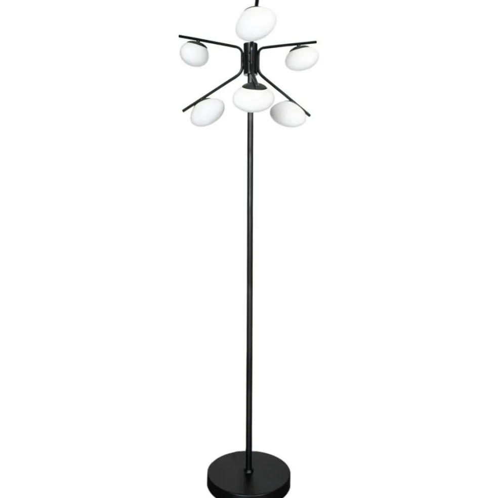 Imperia Floor Lamp, Matte Black