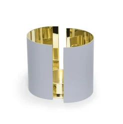 Infinity Candle Holder Large, Dark Grey