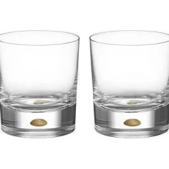 Intermezzo Whiskey Glass Old fashioned 2-pack 25 cl, Gold
