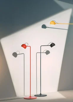 Ixa Reading Floor Lamp, Red