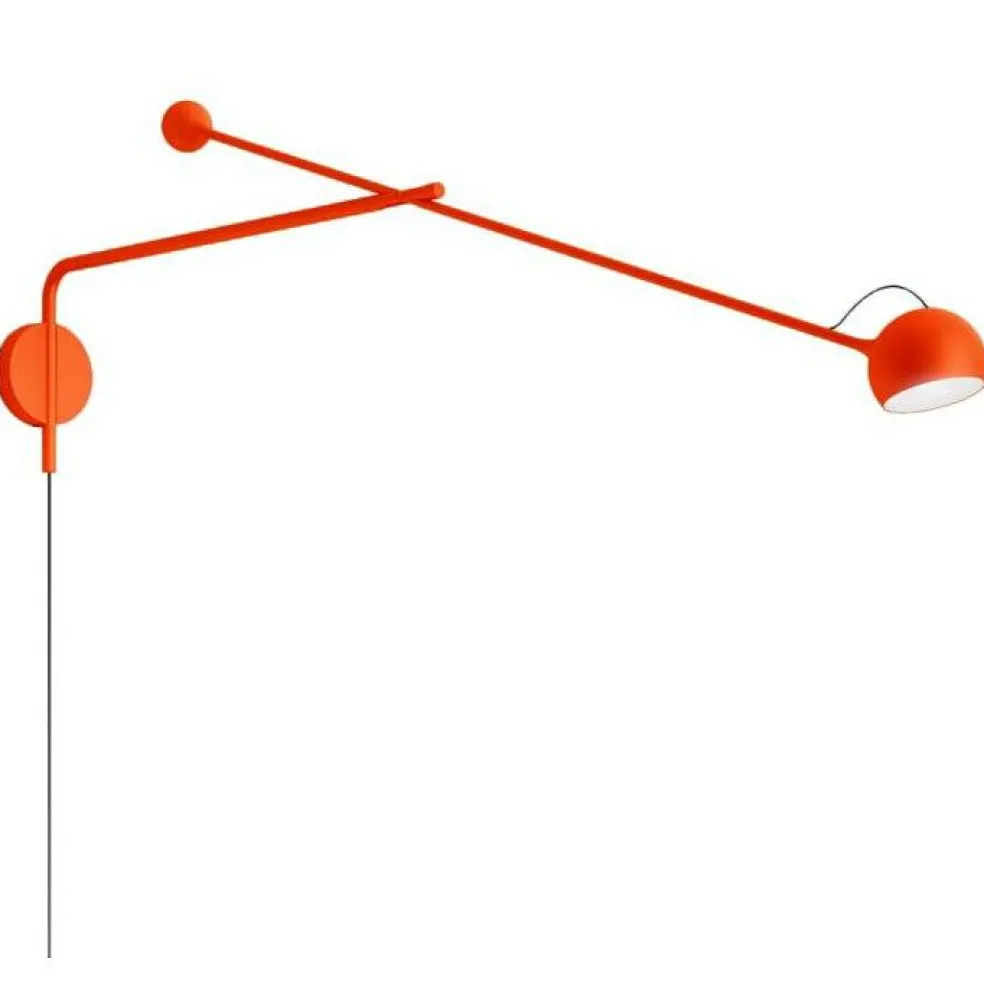 Ixa Wall Lamp Arm, Red