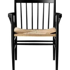 J81 Armchair, Steel Blue