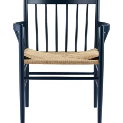 J81 Armchair, Steel Blue