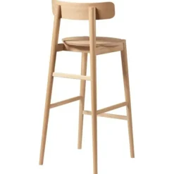 J184 Øst Bar Stool Oak, 75 cm