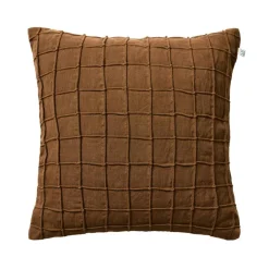 Jammu Cushion Cover 50x50 cm, Cognac