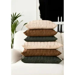 Jammu Cushion Cover 50x50 cm, Cognac