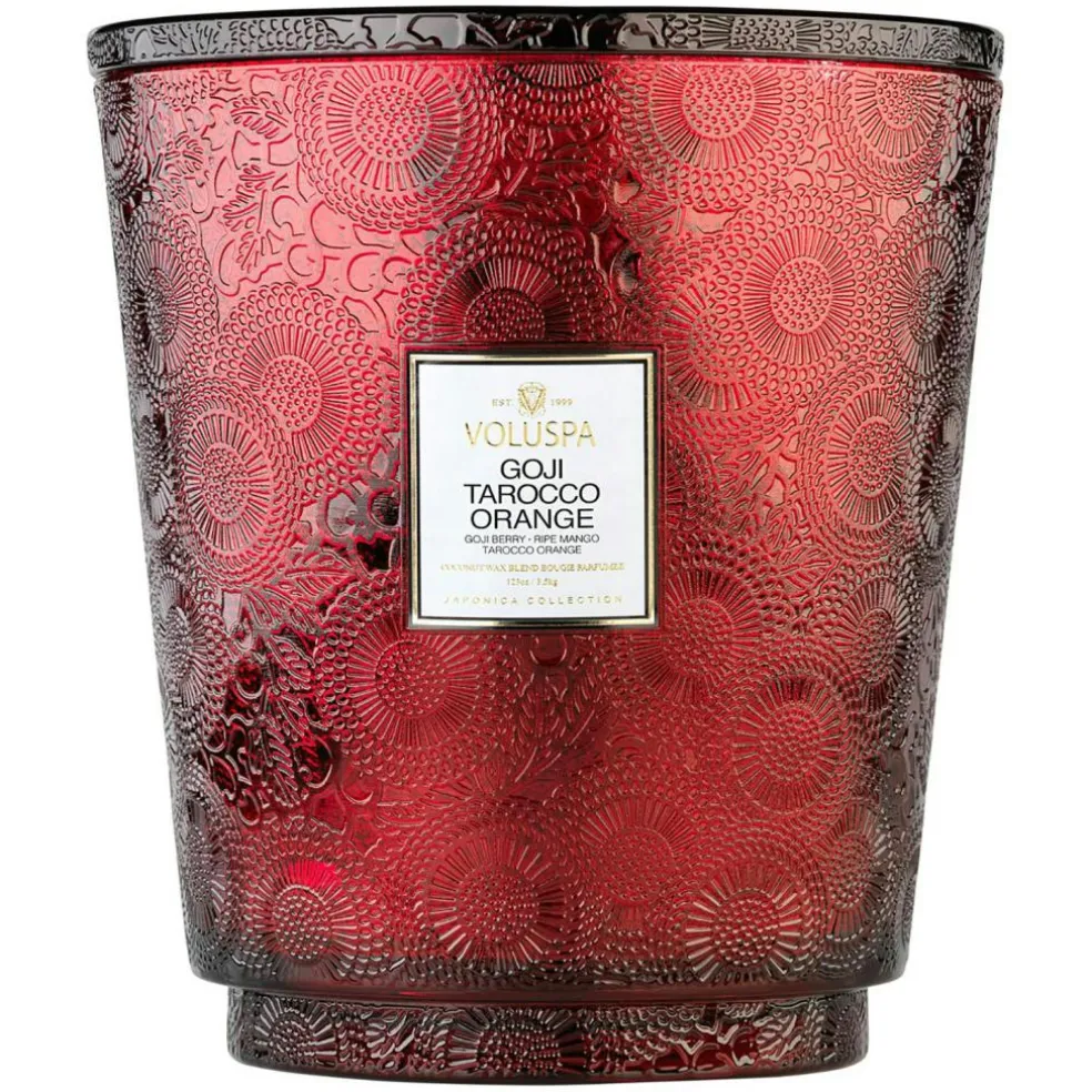 Japonica Hearth Scented Candle, Tarocco Orange