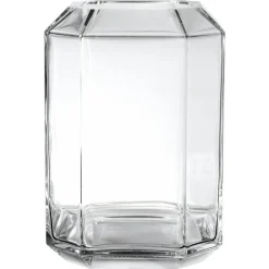 Jewel Giant Vase 18x26 cm, Clear