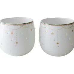 Julemorgen Tealight Holder 2-pack, 6 cm