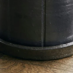 Julian Pot With Saucer 22 cm, Brown